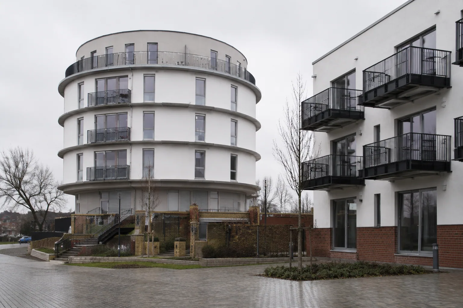 Leuchtgaswerk N°-1 — Gasometer Nauen, denkmalgerecht zu Wohnraum entwickelt.